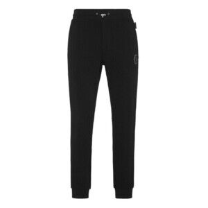 Philipp Plein Tailored Fit Trousers In Black Cotton-Elastan Blend - NWT